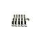 Firebird Convertible Top Boot Clip Set, 1967-1969