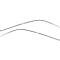 Nova Molding Set, Roof Drip Rail, Coupe, 1966-1967