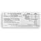 Camaro Emission Decal, Manual Transmission, Hi-Performance,350ci 4-Barrel Carb, 1972