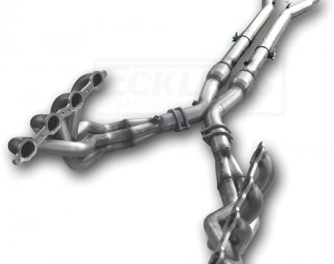 Corvette American Racing Headers 1-7/8" x 3" Full Length Headers With X-Pipe & Cats, Z06 2006-2013