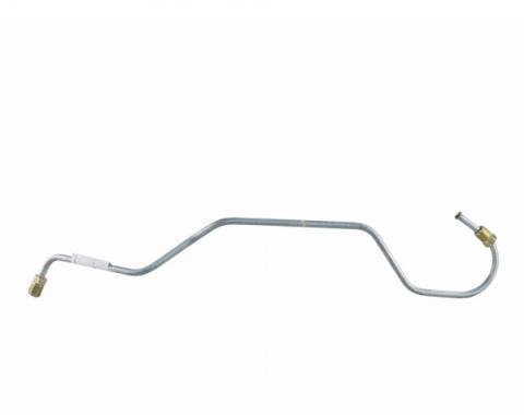 Corvette Brake Caliper Line, Left Rear, Steel, 1967-1982