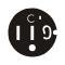 Ford Thunderbird Engine Foundry Tag, 1955-57