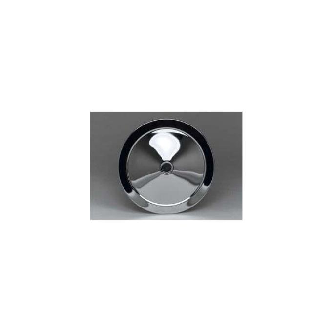 Camaro Air Cleaner Lid, 14, Chrome, 1970-1981