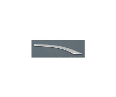 Chevy Quarter Panel Molding, Stainless Steel, Right, Short, Curved, Bel Air & 210 2-Door, 1957