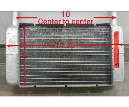 Chevy Truck Heater Core, For Trucks Without Air Conditioning, 1967-1972