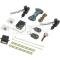 Power Door Lock Kit, Two Door, With Remote, 1957-1979