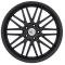Corvette Wheel, Cray Brickyard 20x12" Machine Matte Black, 2006-2013 Z06 & Grand Sport
