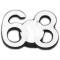 Full Size Chevy Wing Nut, Billet Aluminum, 1963