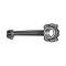 Model T Ford Connecting Rod Set - X'ed - Standard Size - Rebabbitted