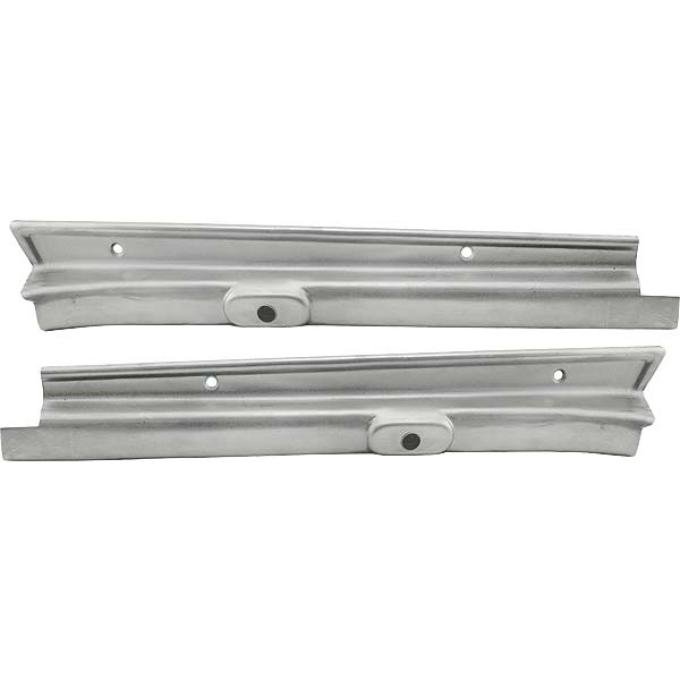 Model A Ford Windshield Vertical Garnish Mouldings - Steel - Coupe & Tudor