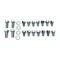 El Camino Oil Pan Bolt Kit, Small Block, 1959-1960
