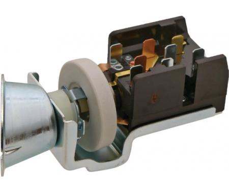 Ford Mustang Headlight Switch - 8 Spade Terminals - Motorcraft