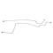 Full Size Chevy Transmission Cooling Lines, Turbo Hydra-Matic 350 & 400 Automatic Transmission, Stainless Steel, 1958-1966
