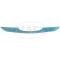 Ford Thunderbird Trunk Lock Ornament Insert, Plastic Turquoise, 1961-63