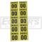 El Camino Coil Spring Decal, SS396 Or LS6, Rear, OO3960651, 1970
