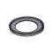 Model A Ford Step Plate Pad - Round - Molded Rubber