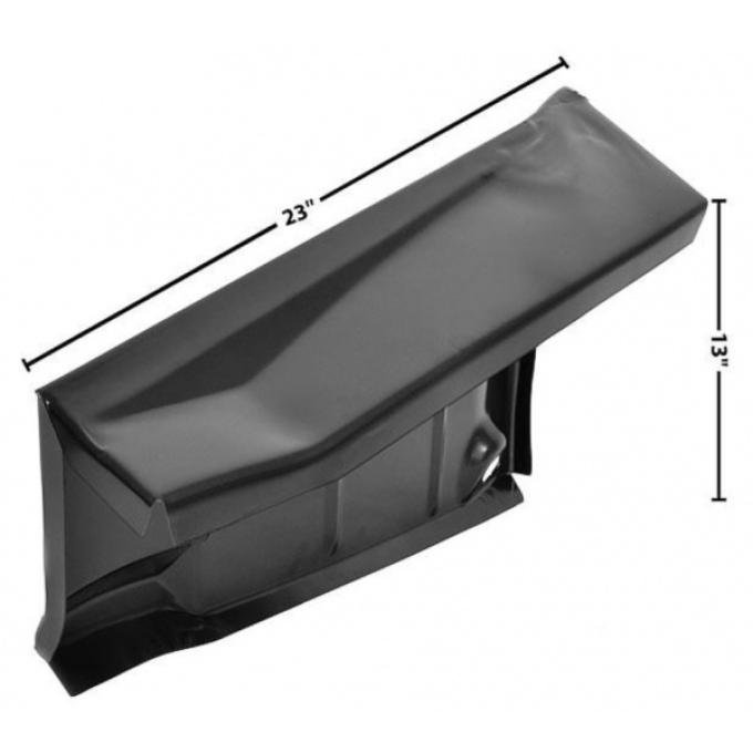Firebird Trunk Drop Off Panel, Left, 1975-1981