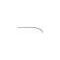 Corvette T-Top Front Molding, Right, Stainless Steel, 1968-1978