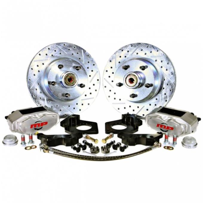 Mustang Performance Front Disc Brake Conversion Kit, Rallye Series, Fits 15'' Wheels, 1964-1973