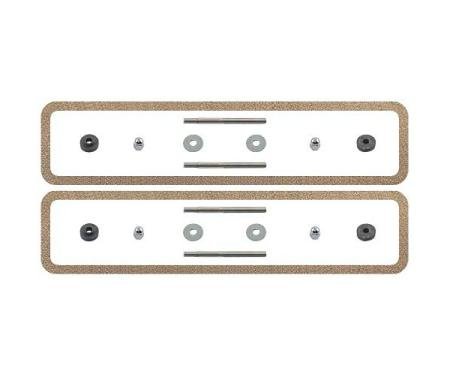 Ford Thunderbird Aluminum Valve Cover Installation Kit, 292 & 312 V8, 1955-57