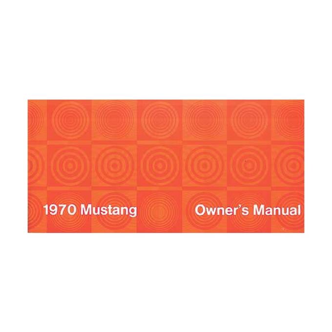 Mustang Owner's Manual - 63 Pages