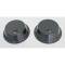 Corvette Headlight Actuator Covers, Carbon Fiber, 1968-1982