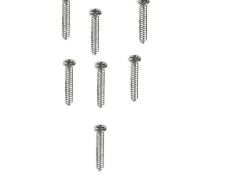 Redline Restomotive® 1964-1966 Ford Mustang Upper Dash Pad Trim Screw Set