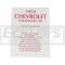 El Camino Wiring Diagram Manual, 1959