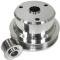 Camaro Serpentine Pulley Set, Polished Aluminum, 1988-1992