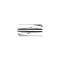 Chevy Windshield Wiper Arms & Blades, Stainless Steel, 1955-1957