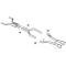 Camaro Exhaust,Magnaflow,6.2L,Cat Back,3 Exit,2010-2013