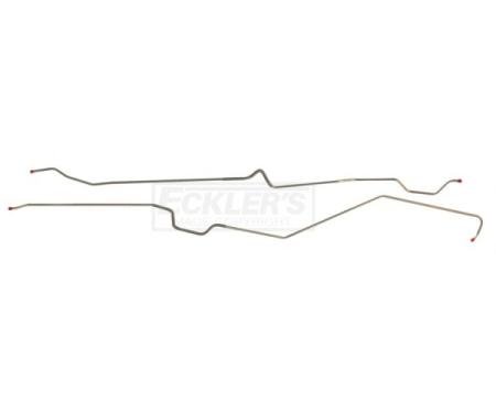 Chevelle Main Fuel Line, 3/8 Inch, Stainless Steel 1976-1977