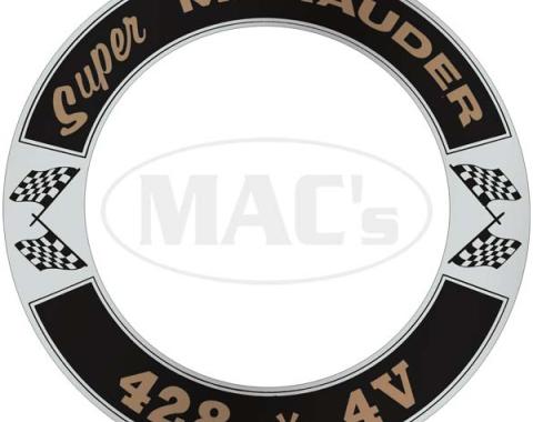 Air Cleaner Decal - Super Marauder 428 *4V - Mercury