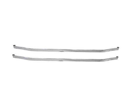 Model A Ford Front Bumper Bars - Chrome - 1928-29