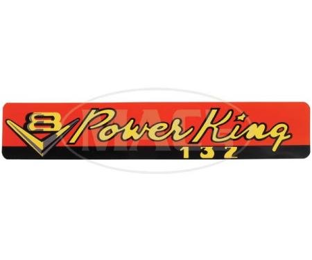 Ford Pickup Truck Valve Cover Decals - Power King V8