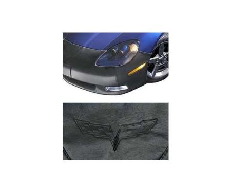 Corvette Nose Mask, Original Factory, With Logo, With License Plate Opening, 2005-2013