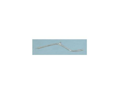 Firebird Automatic Transmission Dipstick & Tube, Turbo Hydra-Matic 350 (TH350), Chrome, 1967-1969