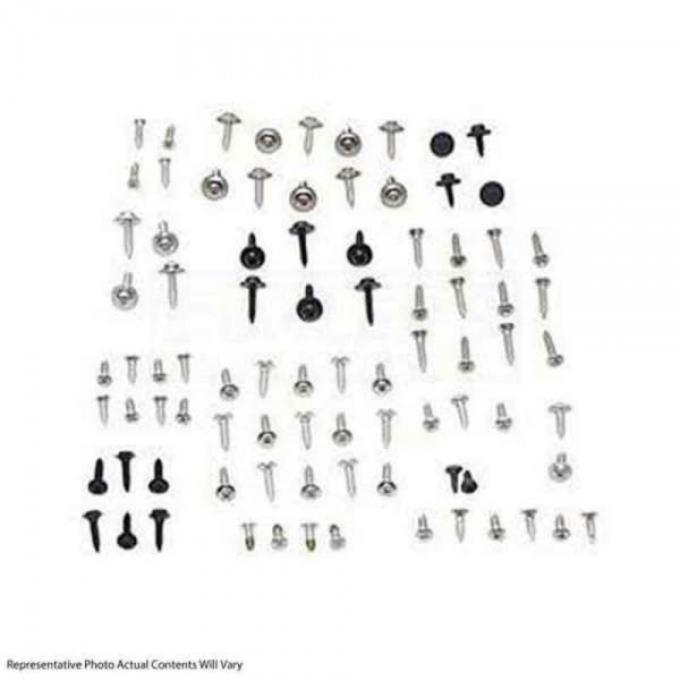 Chevy Truck Interior Screw Kit, 1967-1970