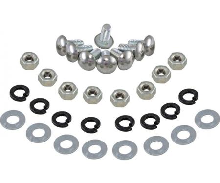 Nova And Chevy II Front Bumper Bolt Kit, 1964-1965