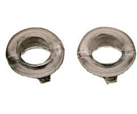 Firebird Door Lock Knob Ferrules, 1967