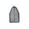 Chevelle Door Jamb Vent Grille, 2-Door Coupe & Convertible, 1969