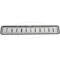 Ford Thunderbird Rear Bumper Center Emblem, Plastic, Thunderbird In Block Letters, 1964