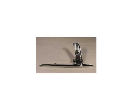 Chevy Accessory Gas Door Guard, Stainless Steel, 1955