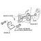 Muncie Backup Switch Mounting Kit, 1963-1968