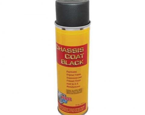Chassis Coat Black/ Semi-gloss Black/ 14 Oz. Spray Can