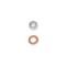 Chevy Rear End Housing Washer & Nut Kit, 1955-1957