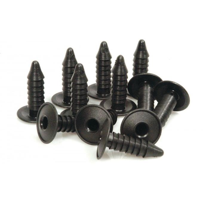 Redline Restomotive® 1967-1972 Chevy Truck 12 Piece Firewall Pad Retainer Set
