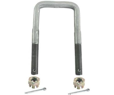 Model A Ford Rear Spring U Bolt - Square Top Style - 2-5/8 Wide X 5 Long