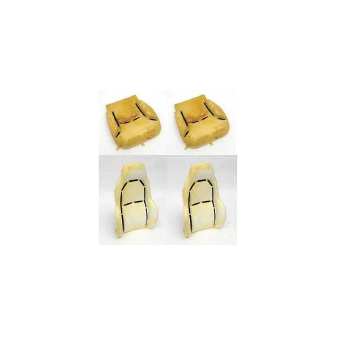CA 1997-2004 Chevrolet Corvette Seat Foam Standard 4 Piece Set 39126