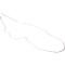 El Camino Return Fuel Line, One Piece 1/4 Inch, Stainless Steel, 1978-1982